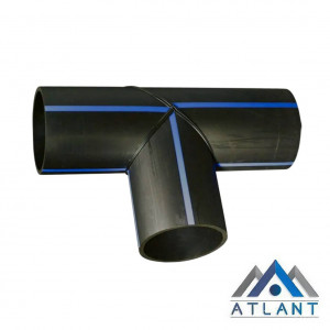Тройник сварной равнопроходной 90° D- 450 мм ПЭ 100 (ПНД) SDR 17