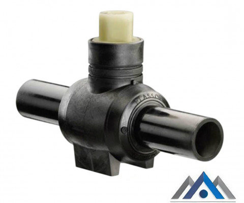 Шаровой кран электросварной Plasson DN 50 мм SDR 11
